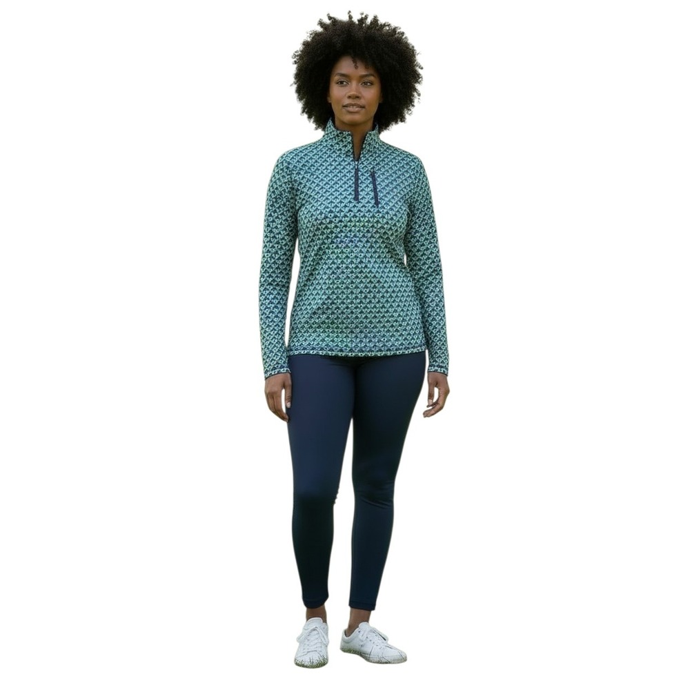 Talbots Out & About Womens size 3X Half-Zip Pullover & Leggings Active Prep Suit